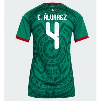Billige Fotballdrakt Mexico Edson Alvarez #4 Replika Hjemmedrakt Dame VM 2026 Kortermet